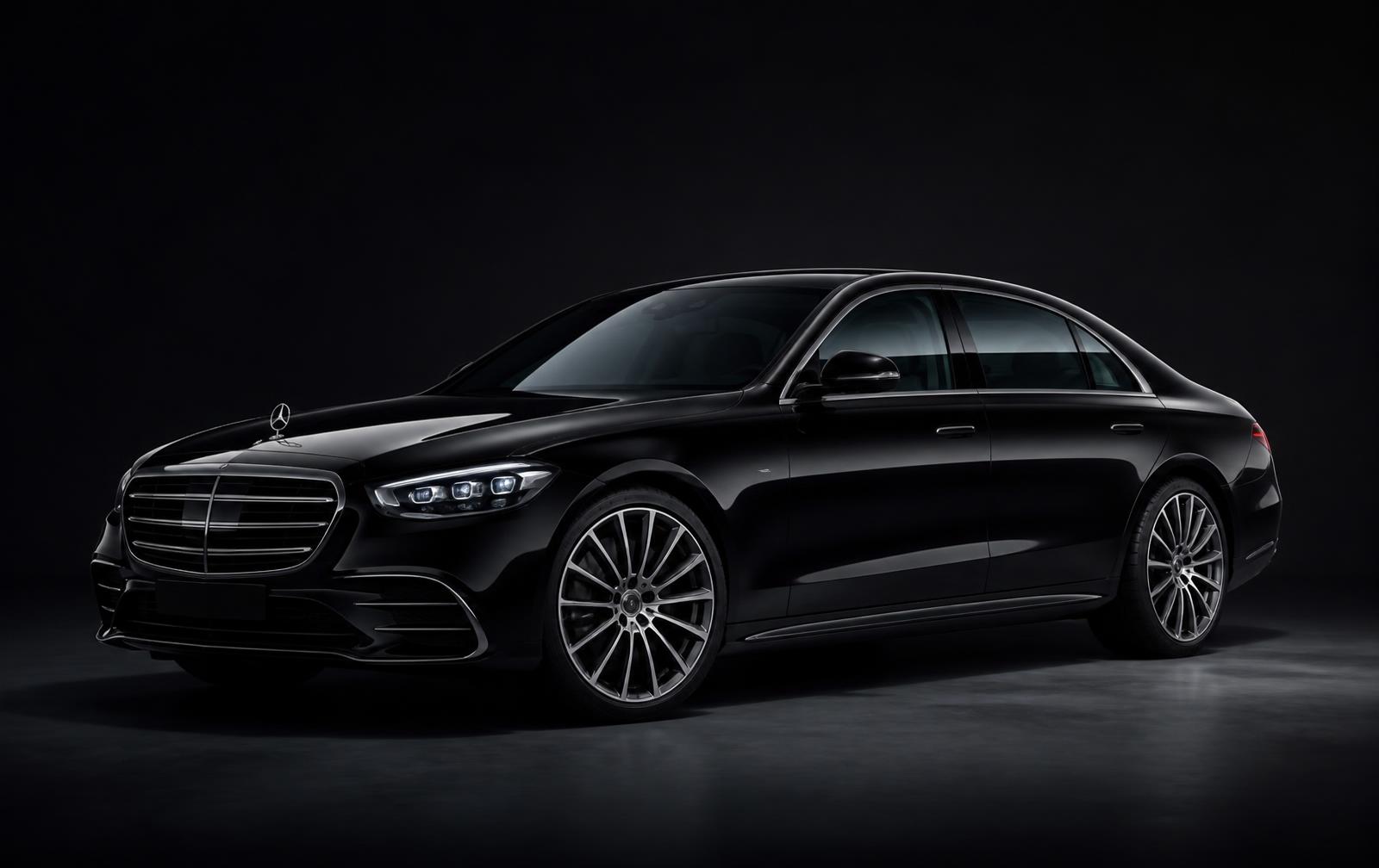 Mercedes S350D AMG Line — chauffeur-driven luxury saloon in Oxford